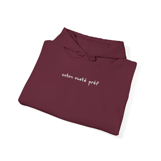 Coton Ouaté Préf - Hoodie Brodé