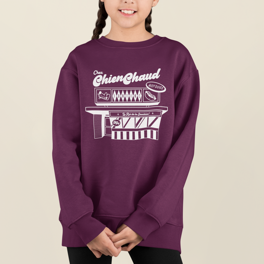 Enfant - Chien Chaud - Cantine - Crewneck