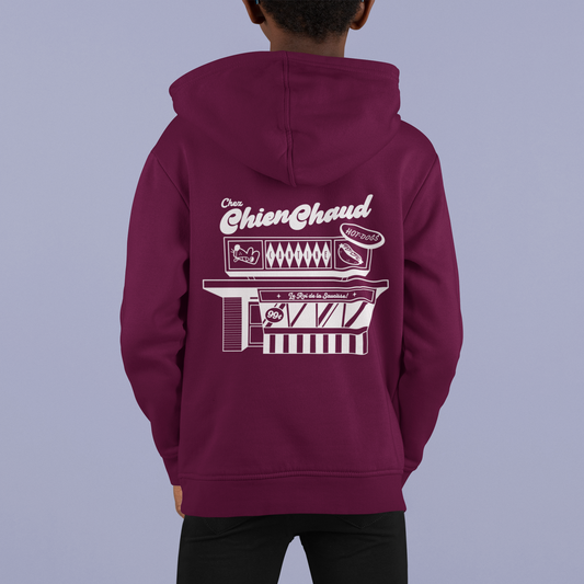 Enfant - Chien Chaud - Cantine - Hoodie