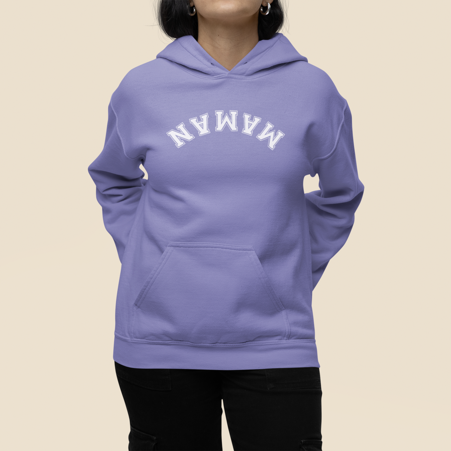 Maman - Hoodie Brodé
