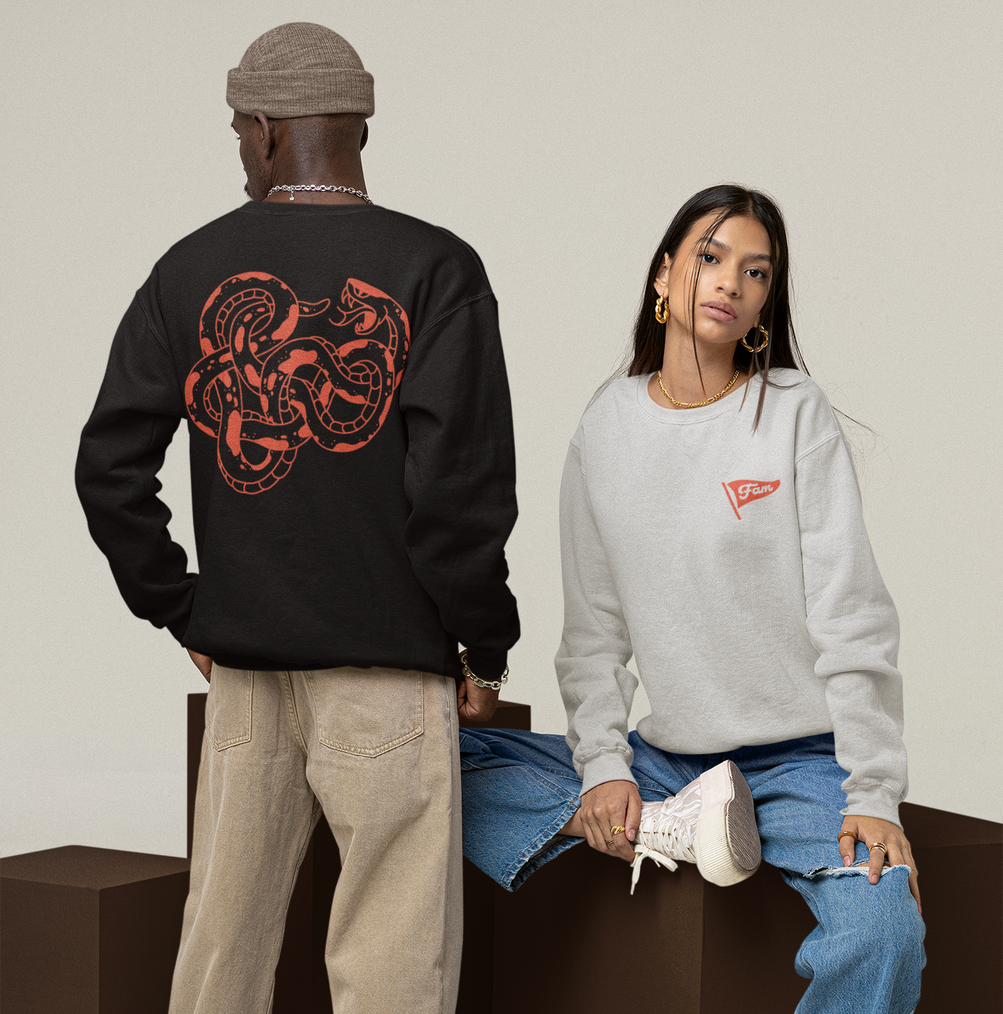 Silly Serpent - Crewneck