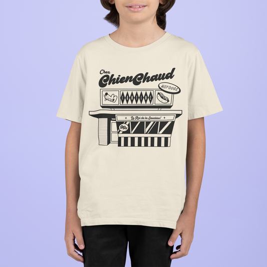Enfant - Chien Chaud - Cantine
