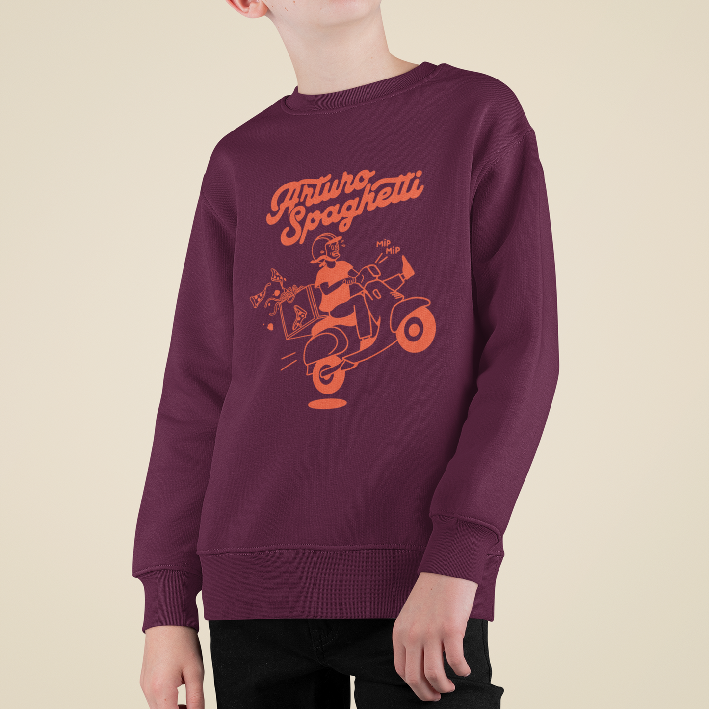 Enfant - Arturo Spaghetti - Scooter - Crewneck