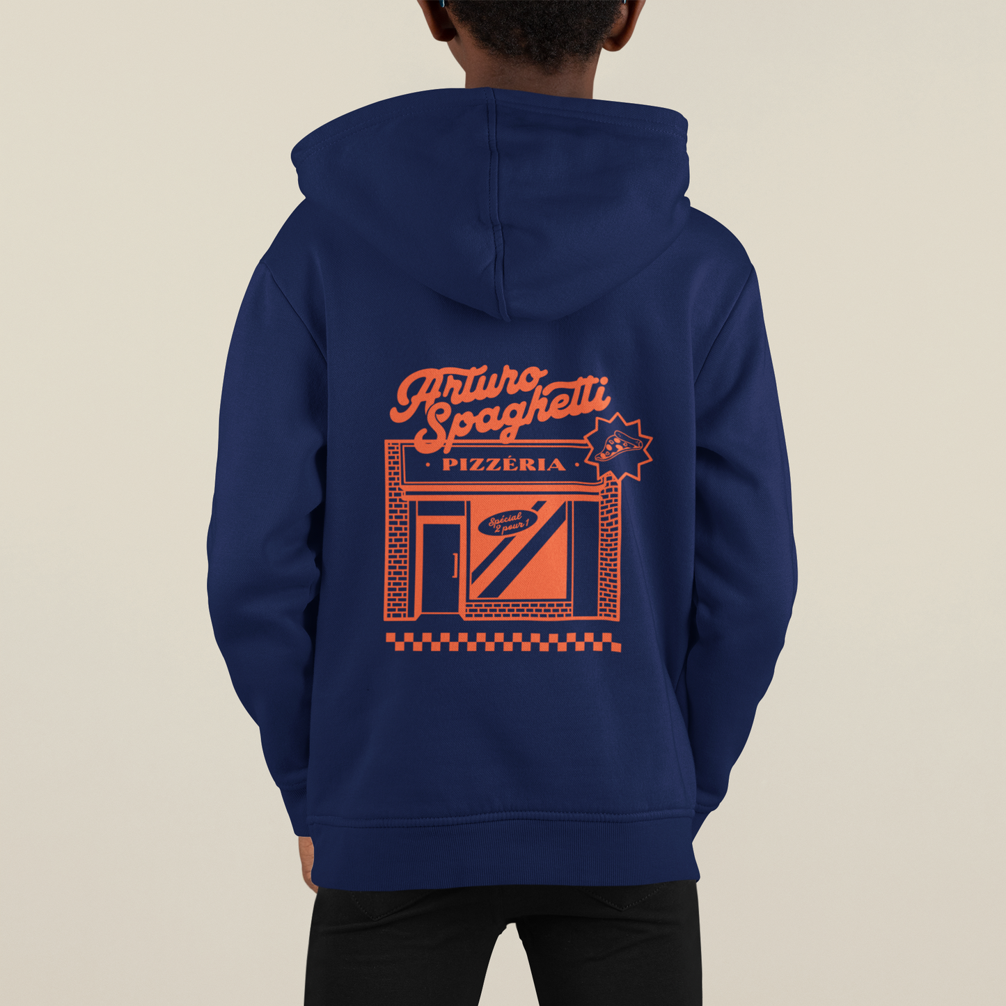 Enfant - Arturo Spaghetti - Pizzéria - Hoodie