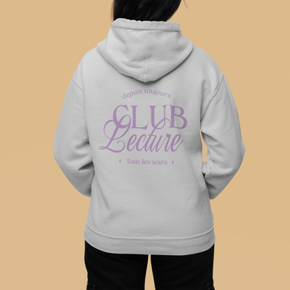 Club de Lecture - Hoodie brodé
