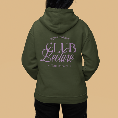 Club de Lecture - Hoodie brodé