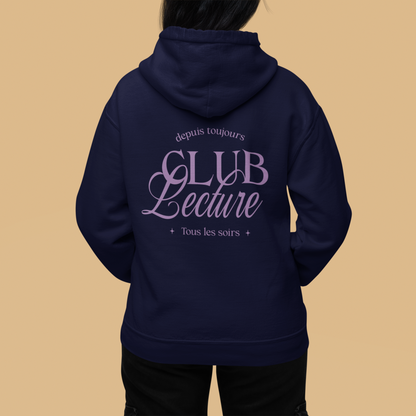Club de Lecture - Hoodie brodé