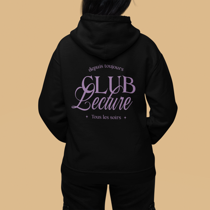 Club de Lecture - Hoodie brodé