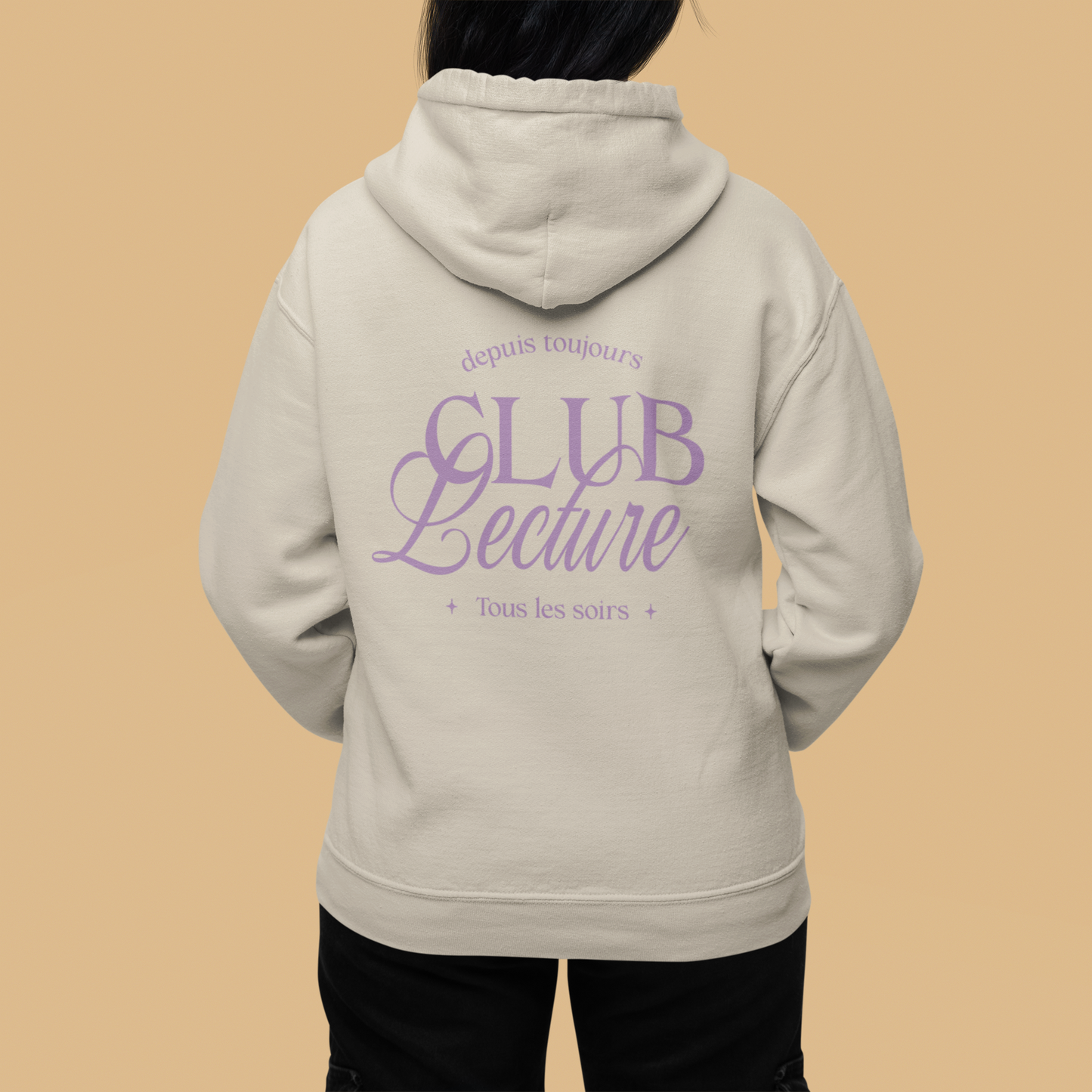 Club de Lecture - Hoodie brodé