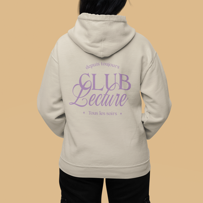 Club de Lecture - Hoodie brodé