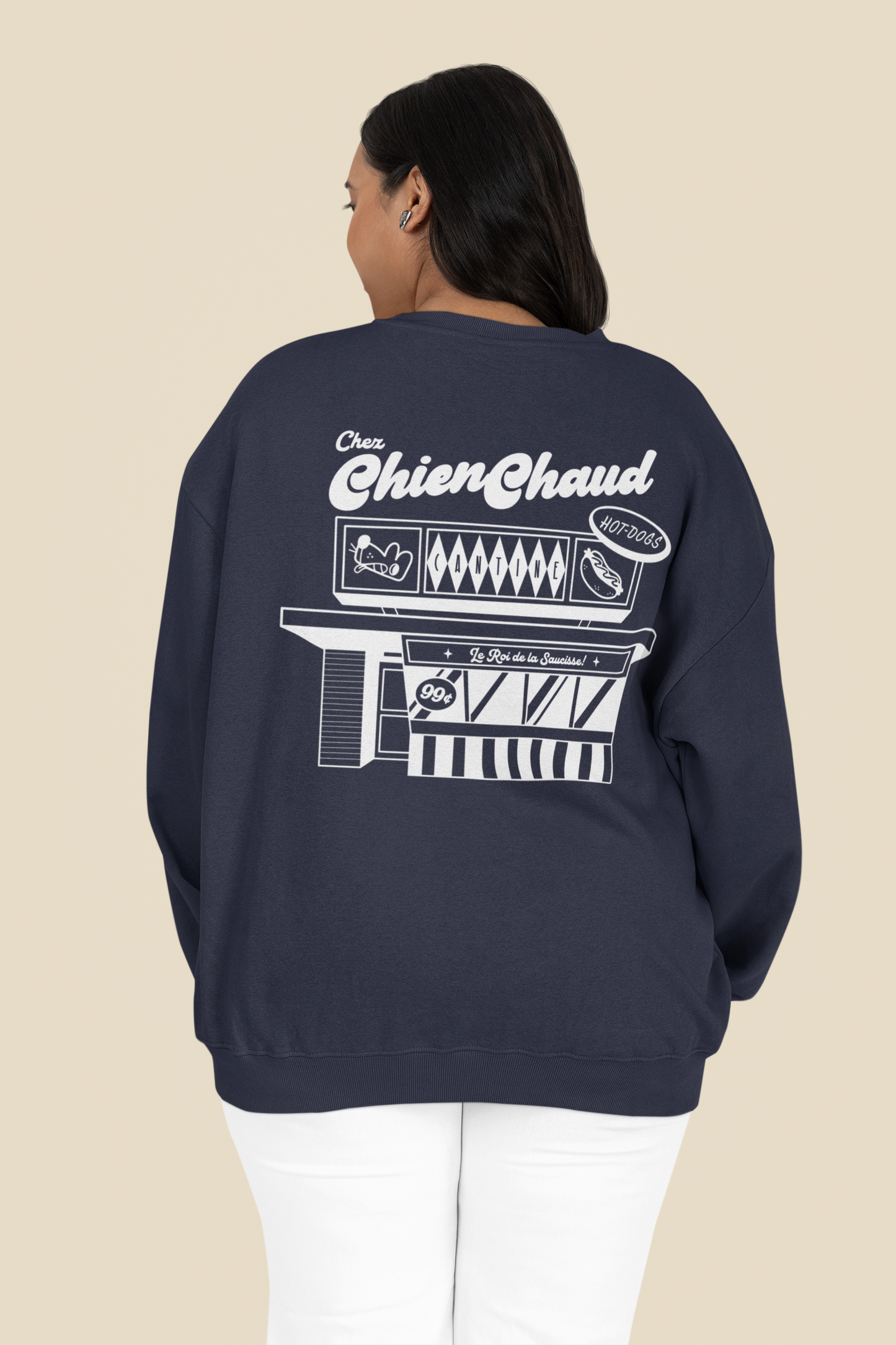 Chien Chaud - Cantine - Crewneck