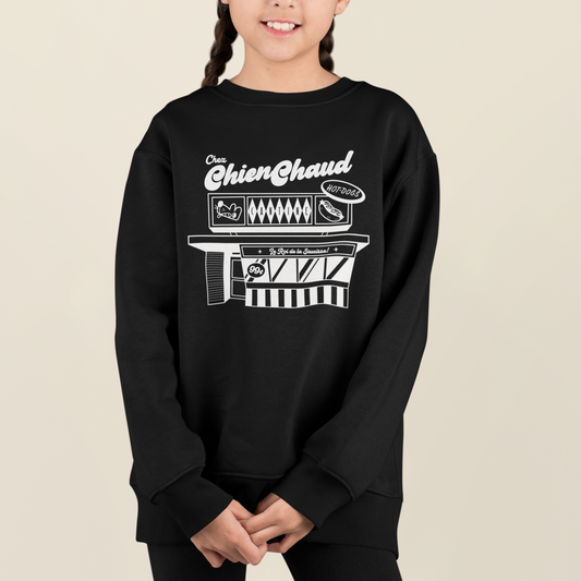 Enfant - Chien Chaud - Cantine - Crewneck