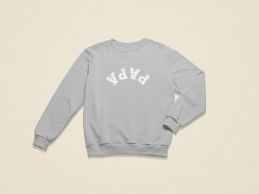 Papa - Crewneck Brodé