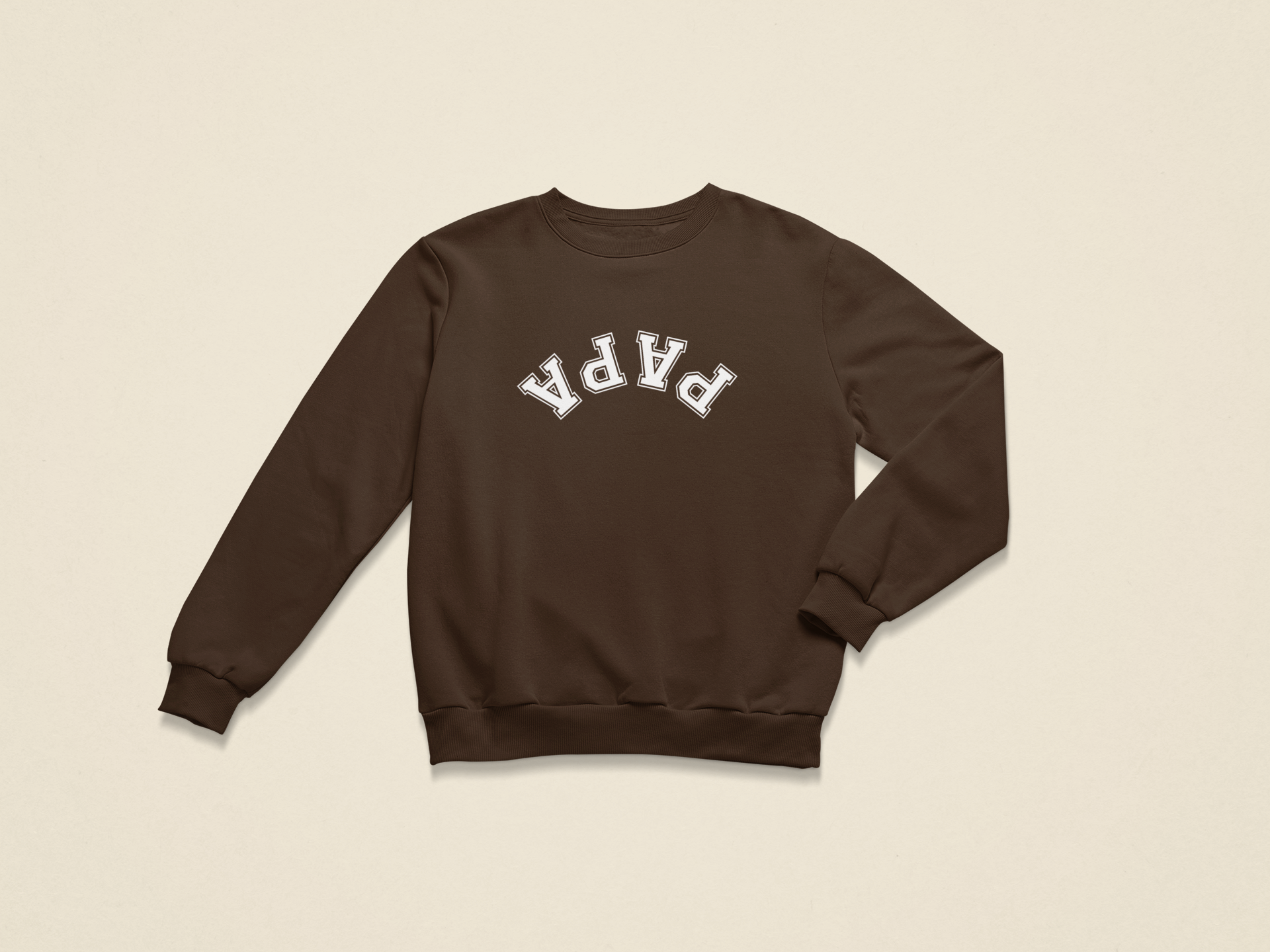 Papa - Crewneck Brodé