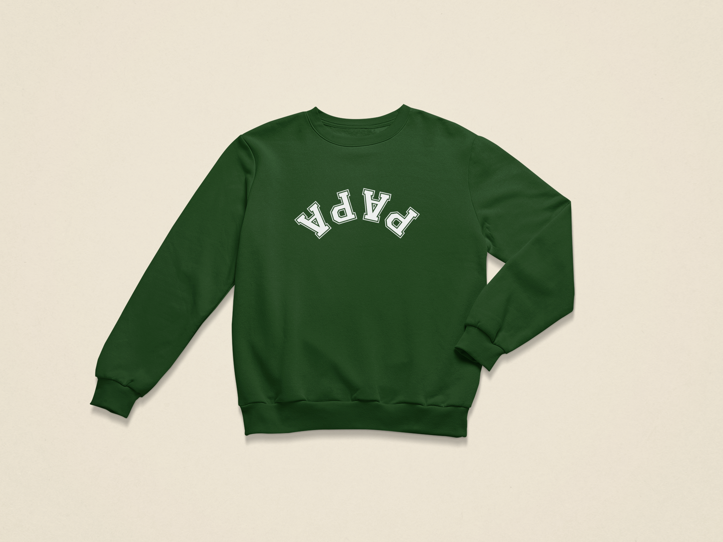 Papa - Crewneck Brodé