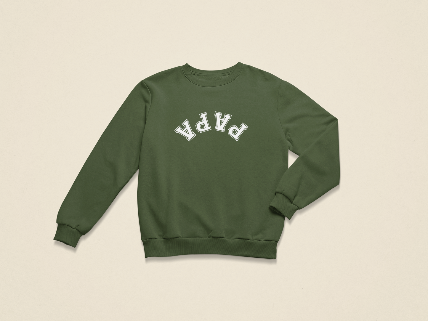 Papa - Crewneck Brodé