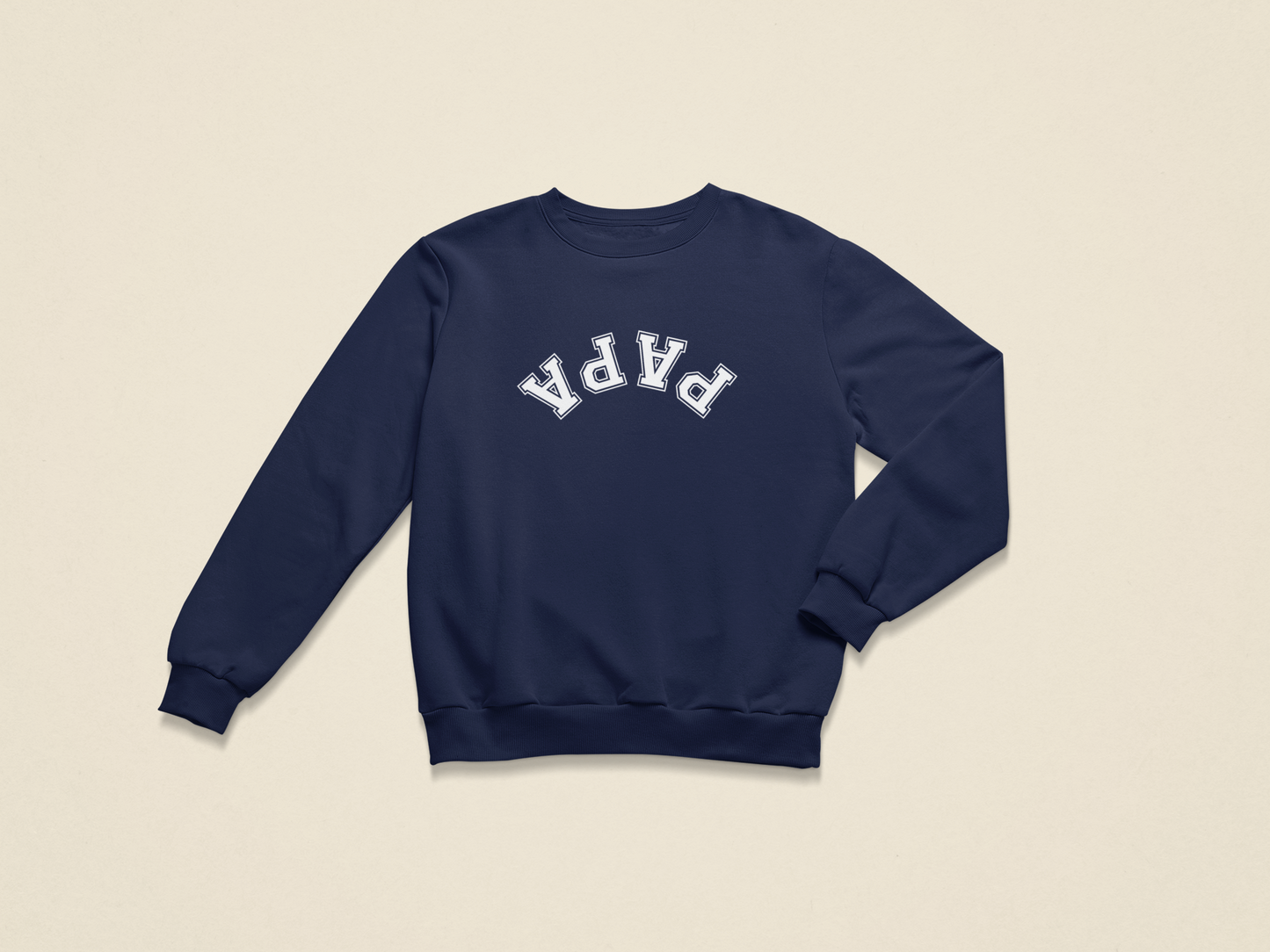 Papa - Crewneck Brodé