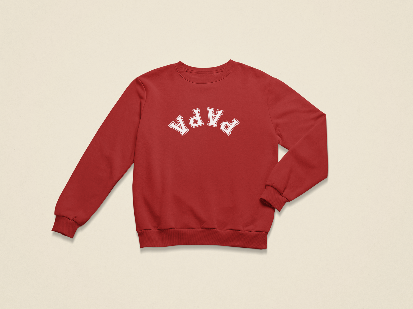 Papa - Crewneck Brodé
