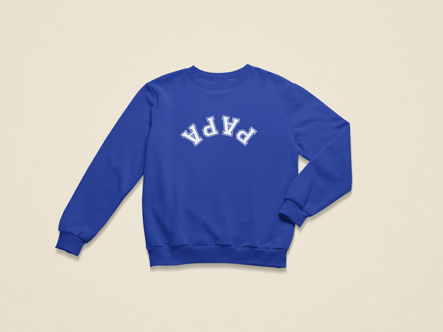 Papa - Crewneck Brodé