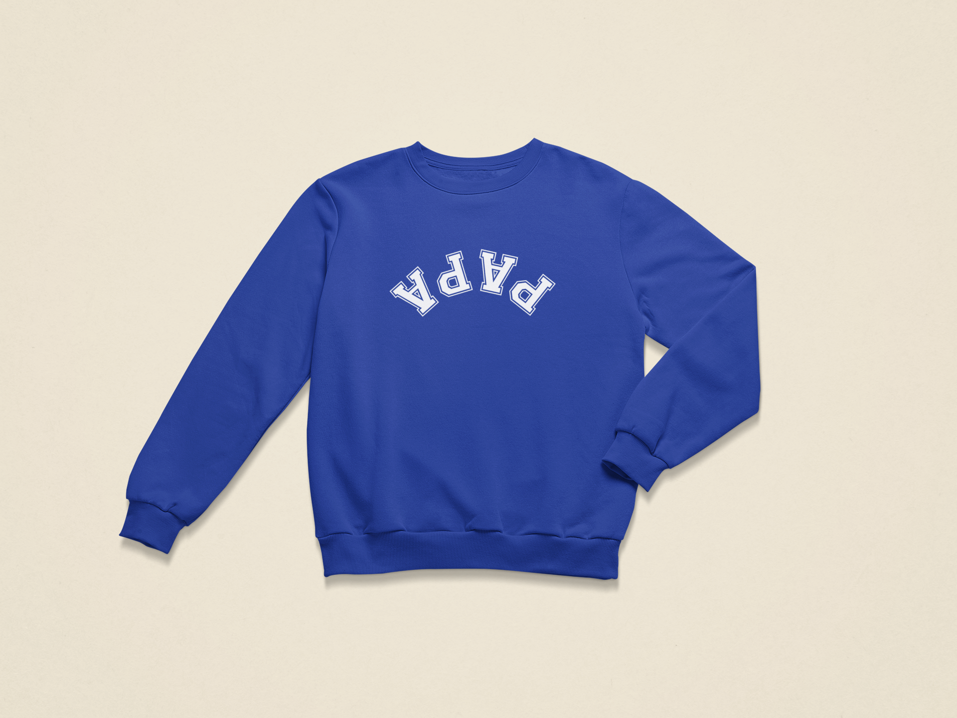 Papa - Crewneck Brodé