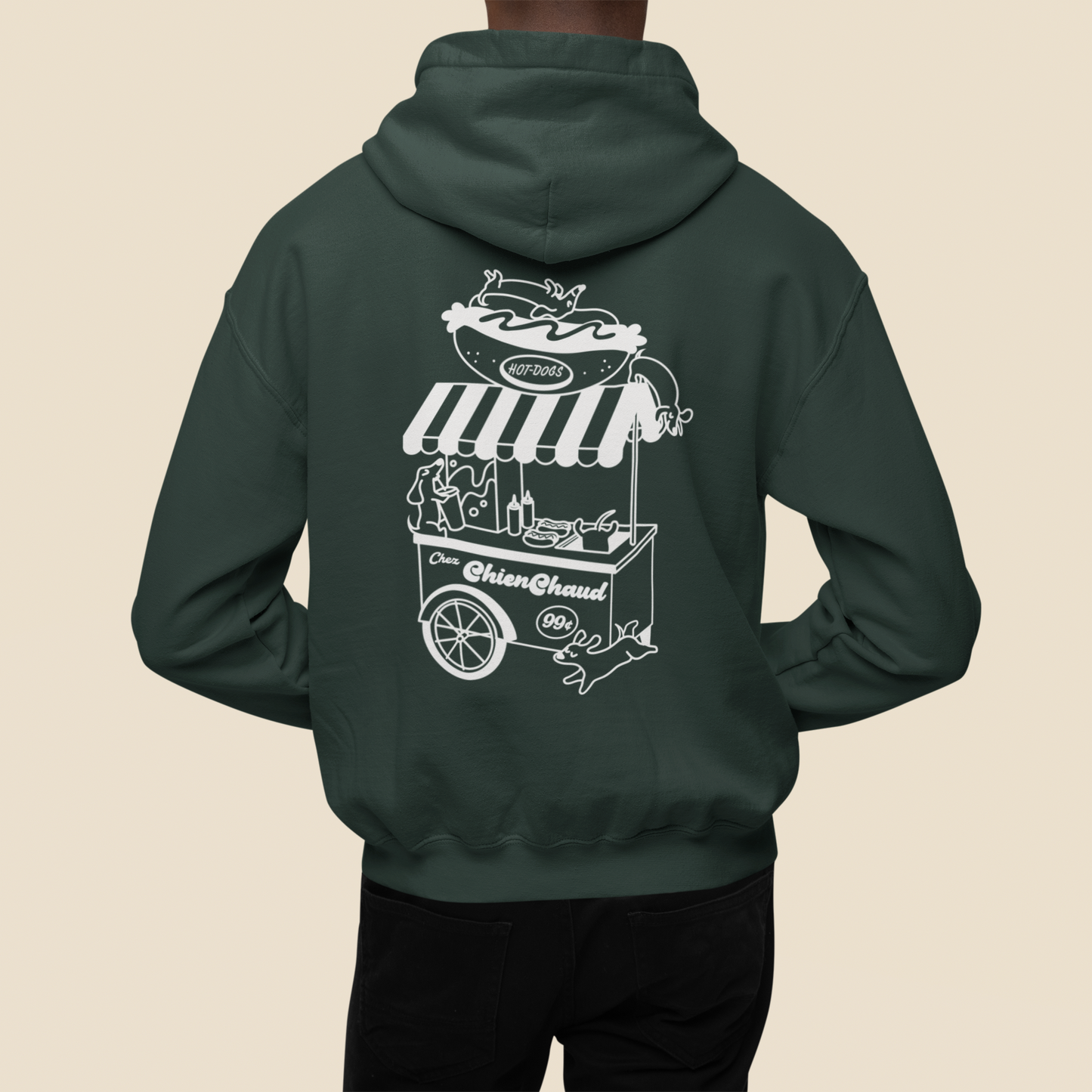 Chien Chaud - Stand - Hoodie