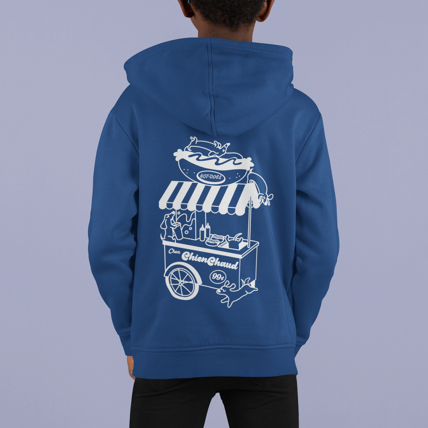 Enfant - Chien Chaud - Stand - Hoodie