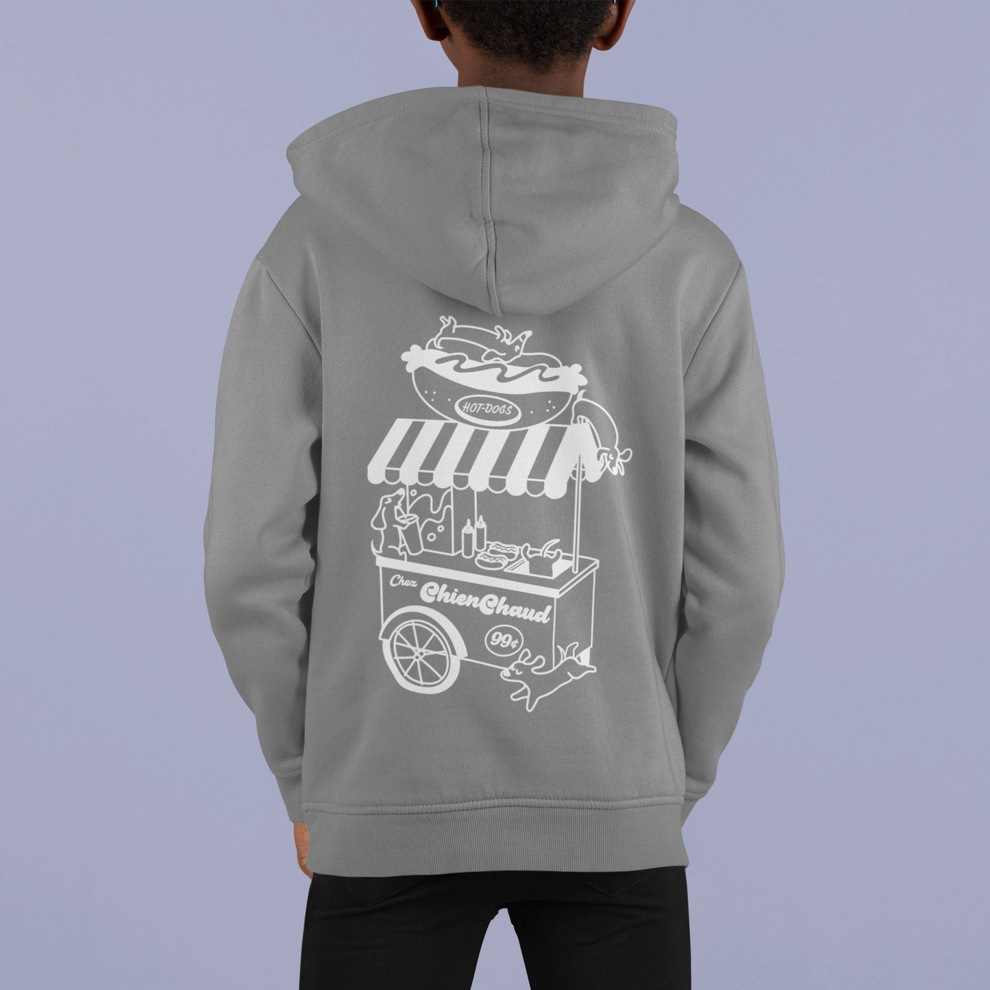 Enfant - Chien Chaud - Stand - Hoodie