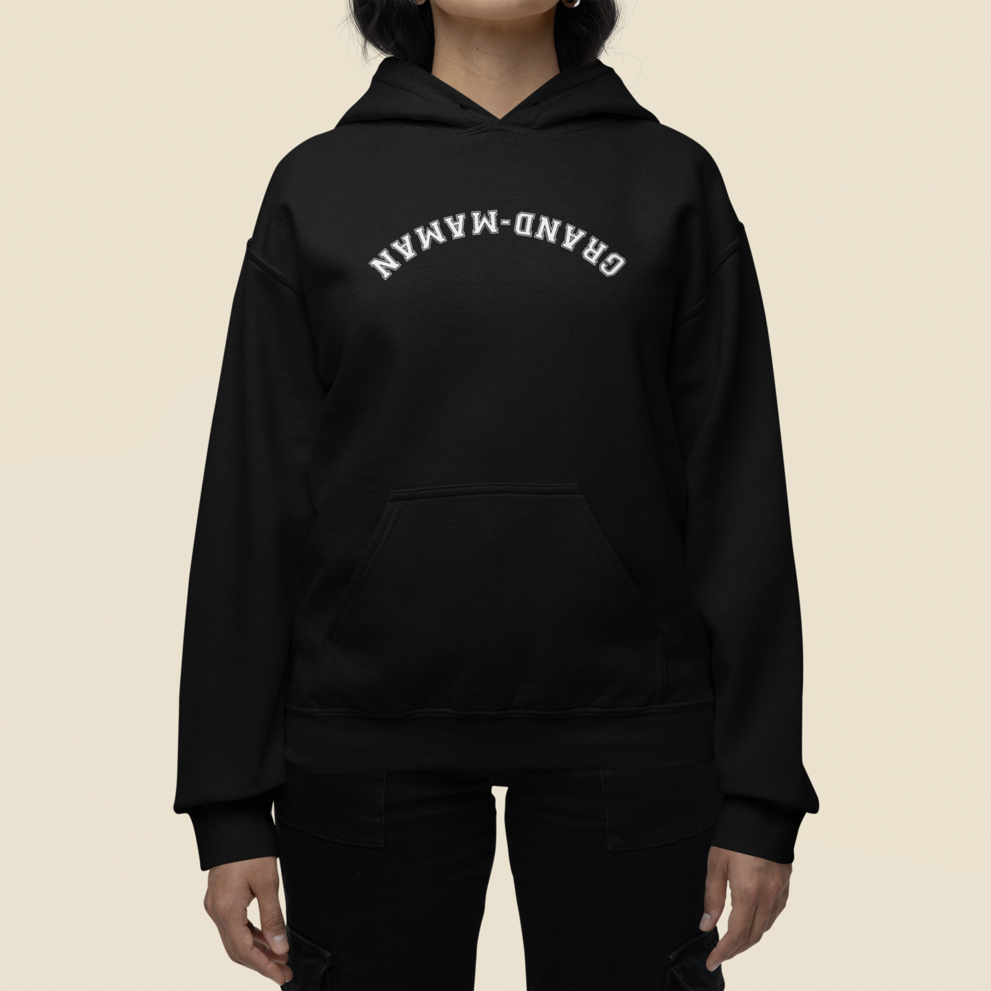 Grand-maman - Hoodie Brodé
