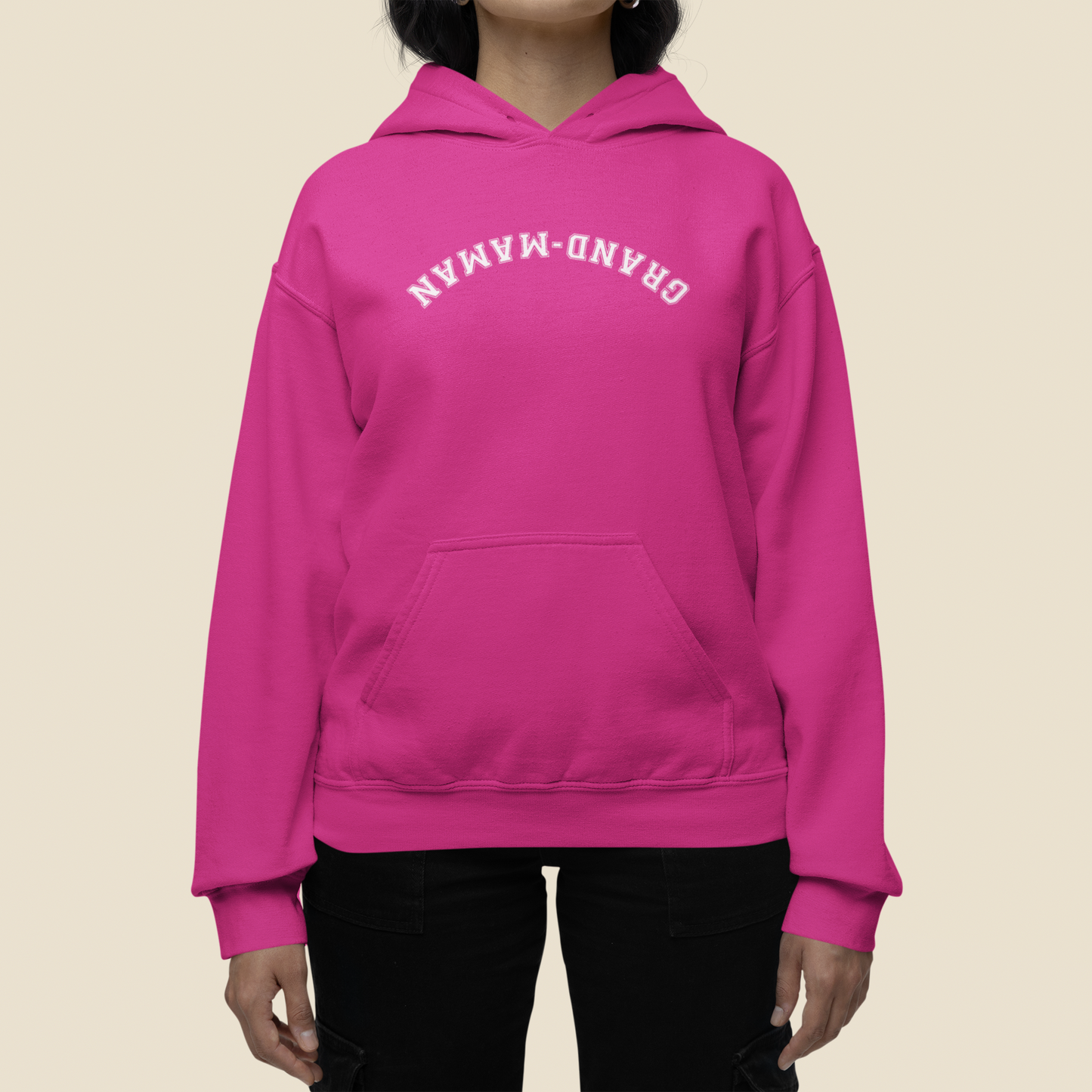 Grand-maman - Hoodie Brodé