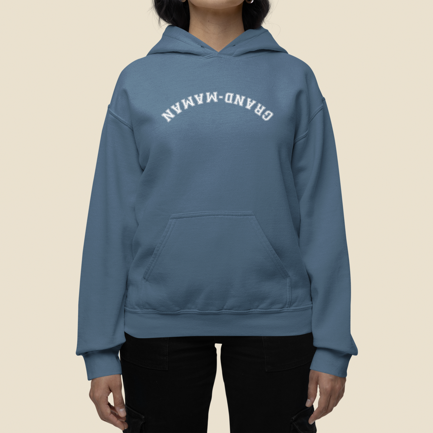 Grand-maman - Hoodie Brodé