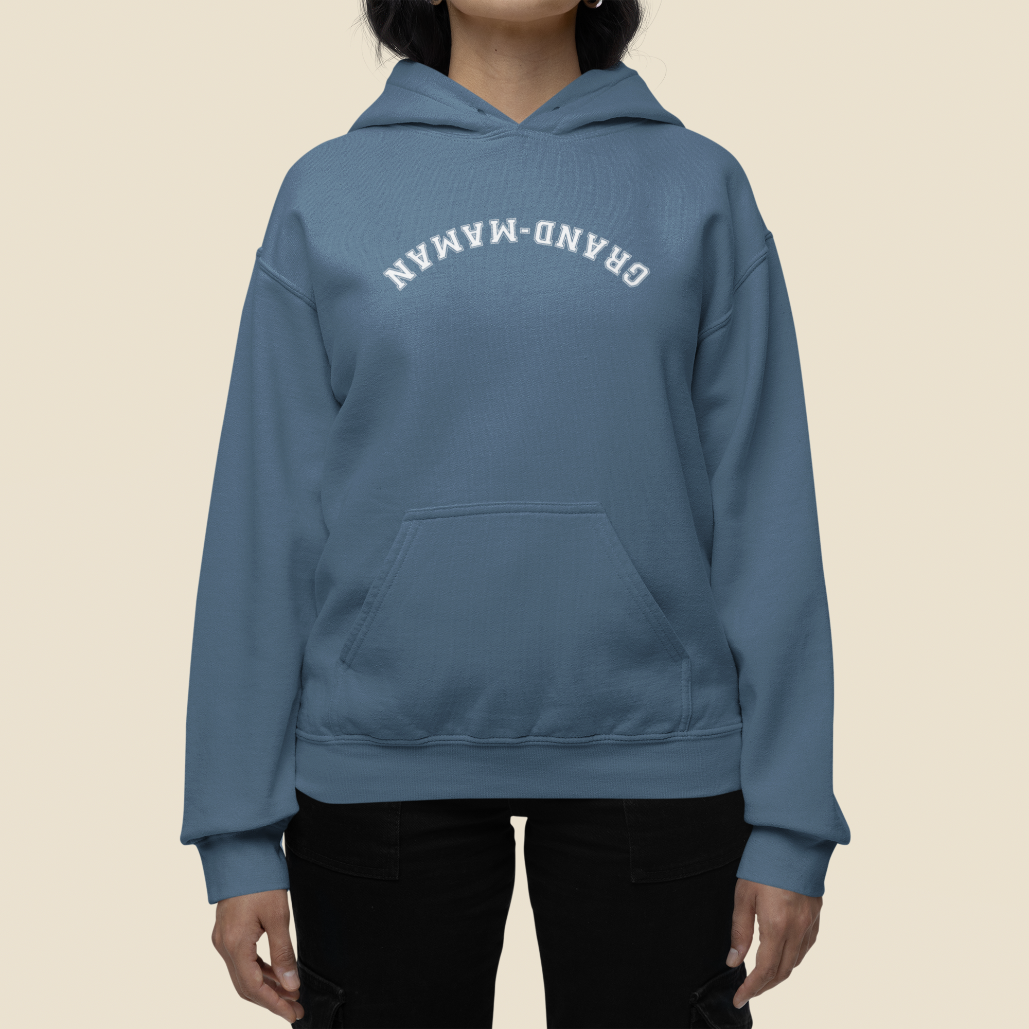 Grand-maman - Hoodie Brodé