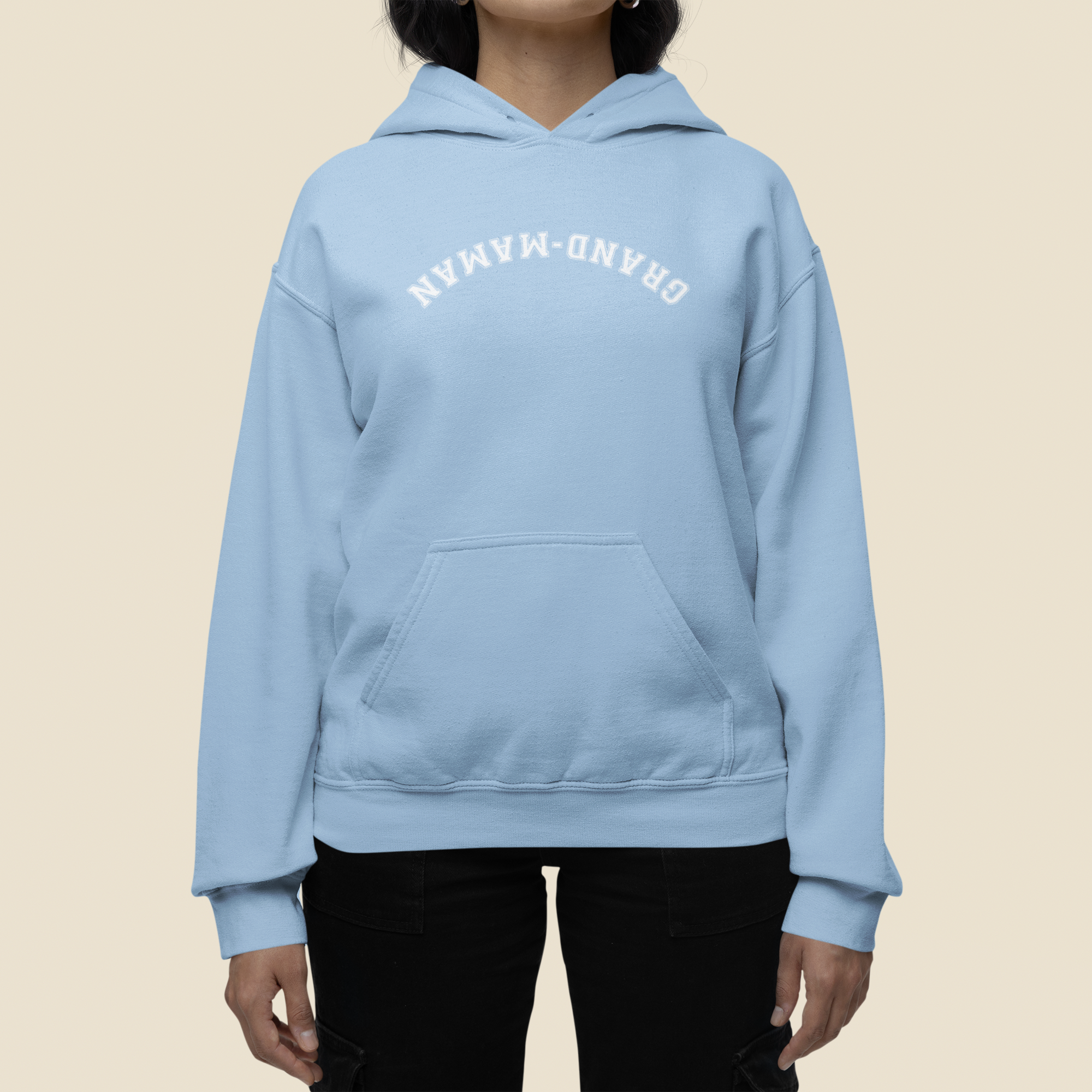 Grand-maman - Hoodie Brodé