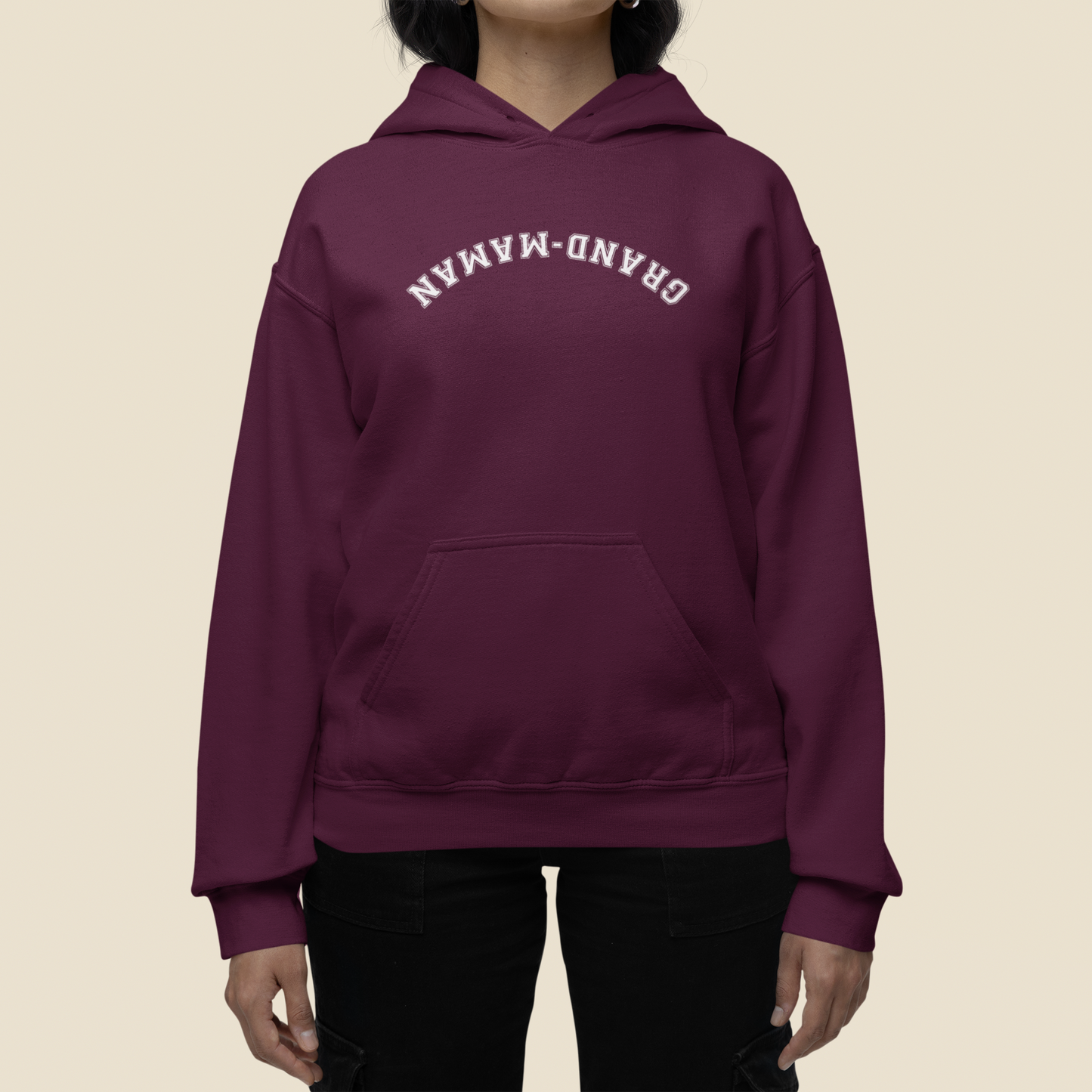 Grand-maman - Hoodie Brodé