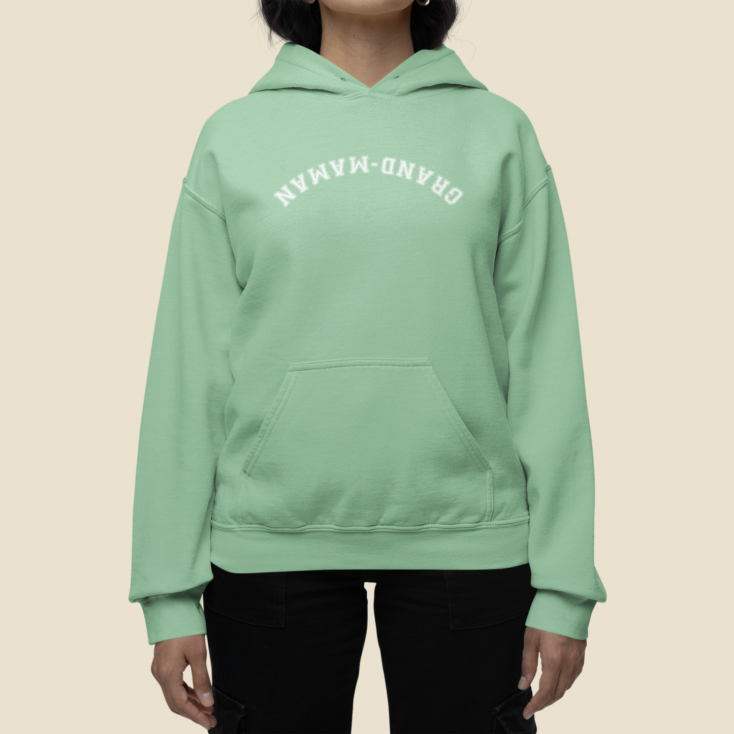 Grand-maman - Hoodie Brodé