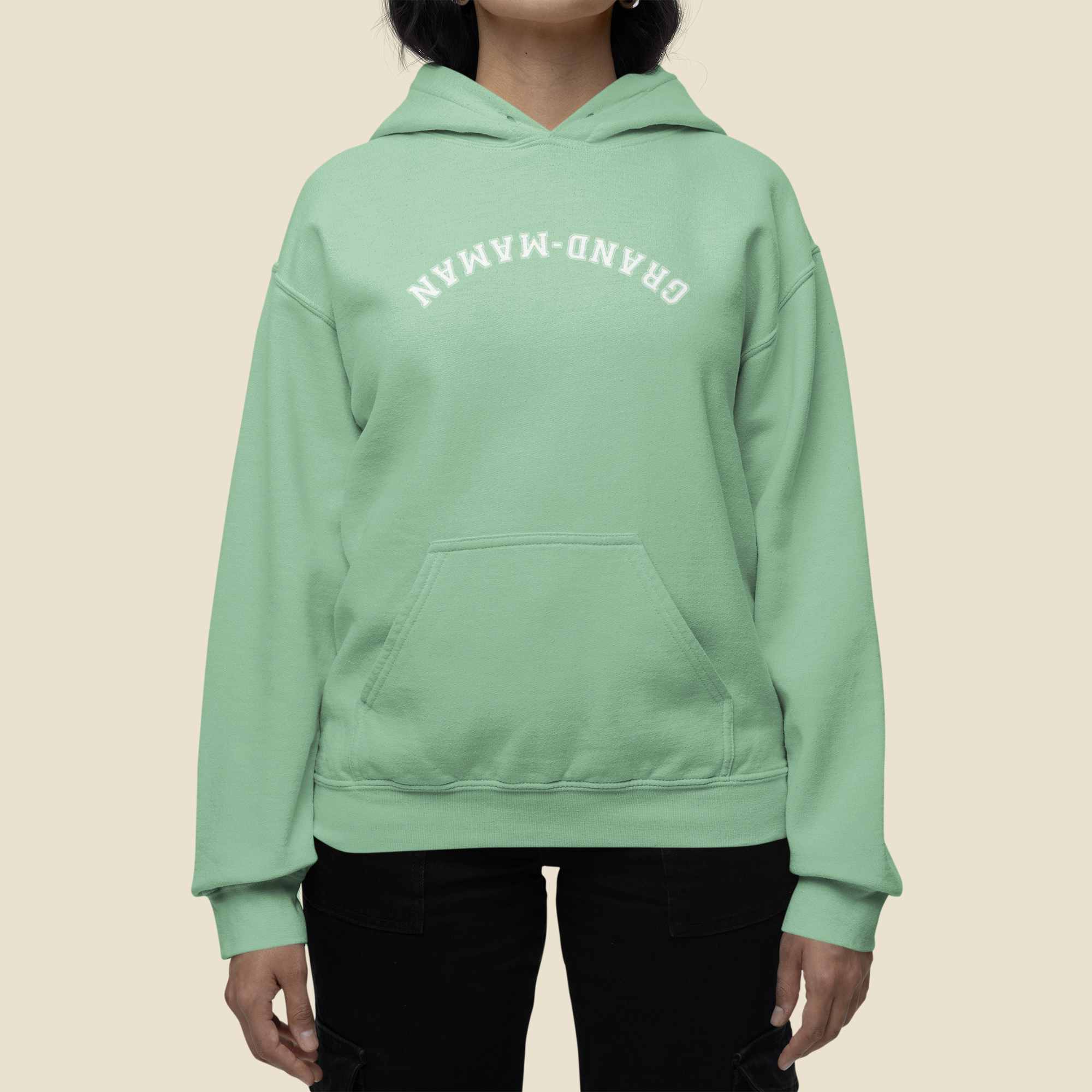 Grand-maman - Hoodie Brodé