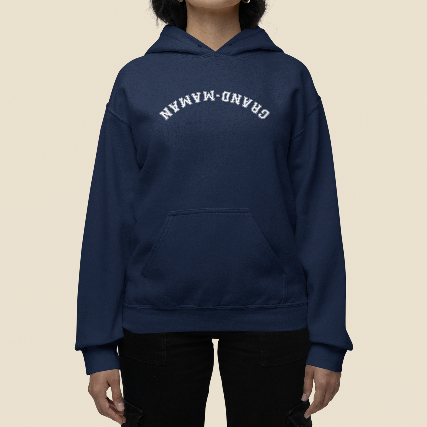 Grand-maman - Hoodie Brodé