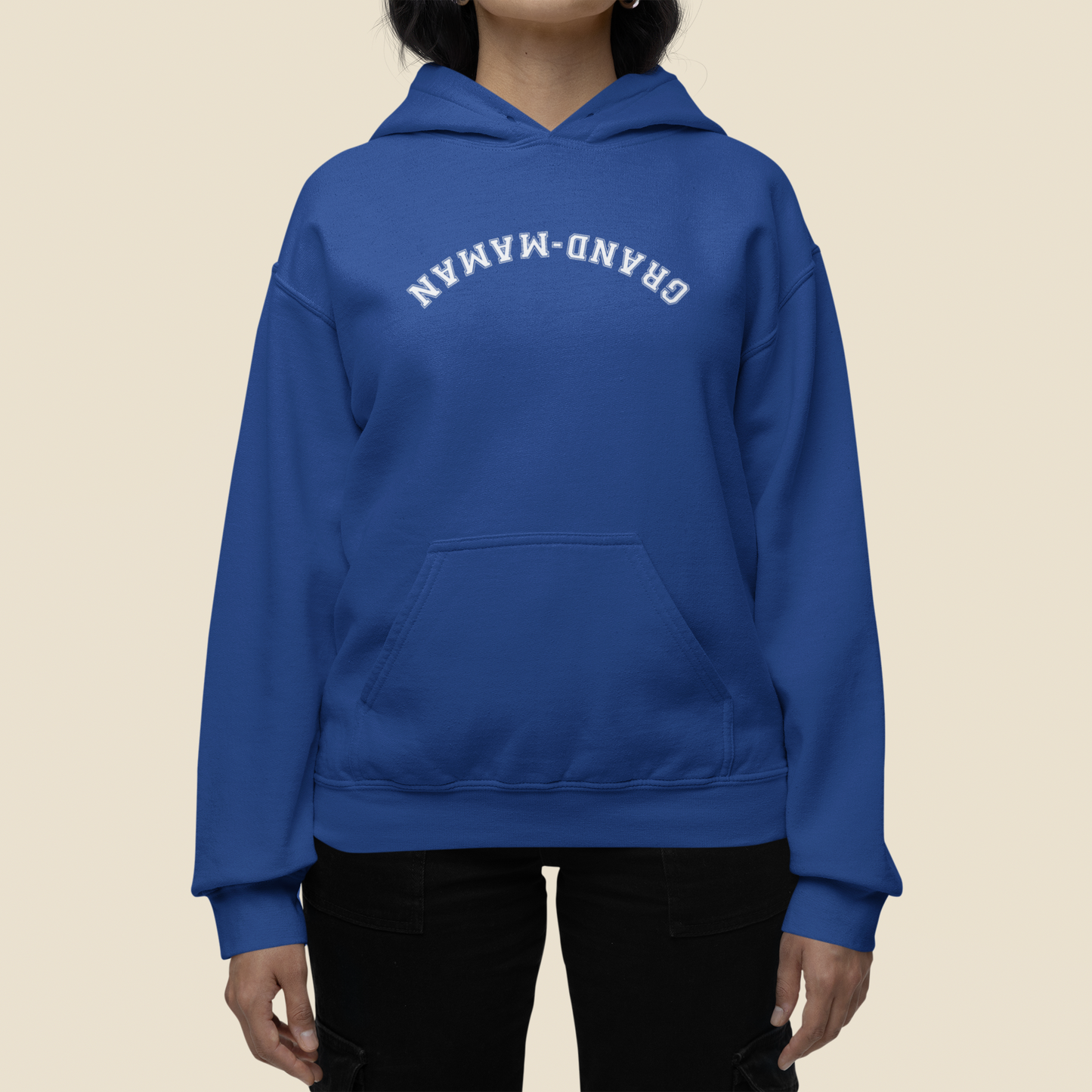 Grand-maman - Hoodie Brodé
