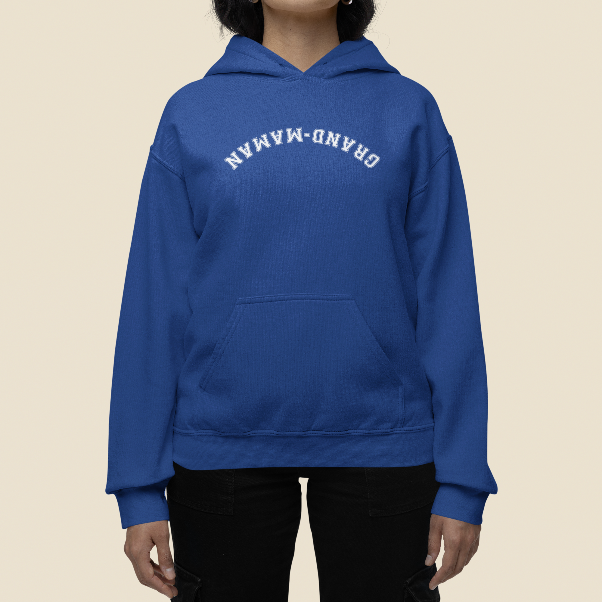 Grand-maman - Hoodie Brodé