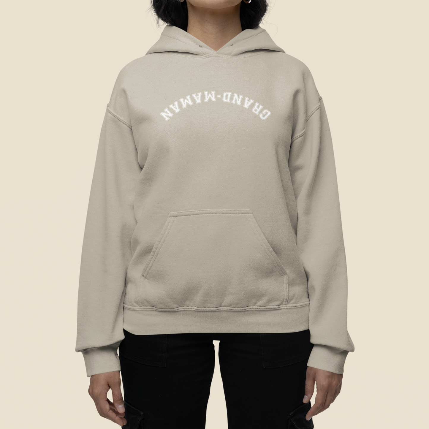 Grand-maman - Hoodie Brodé