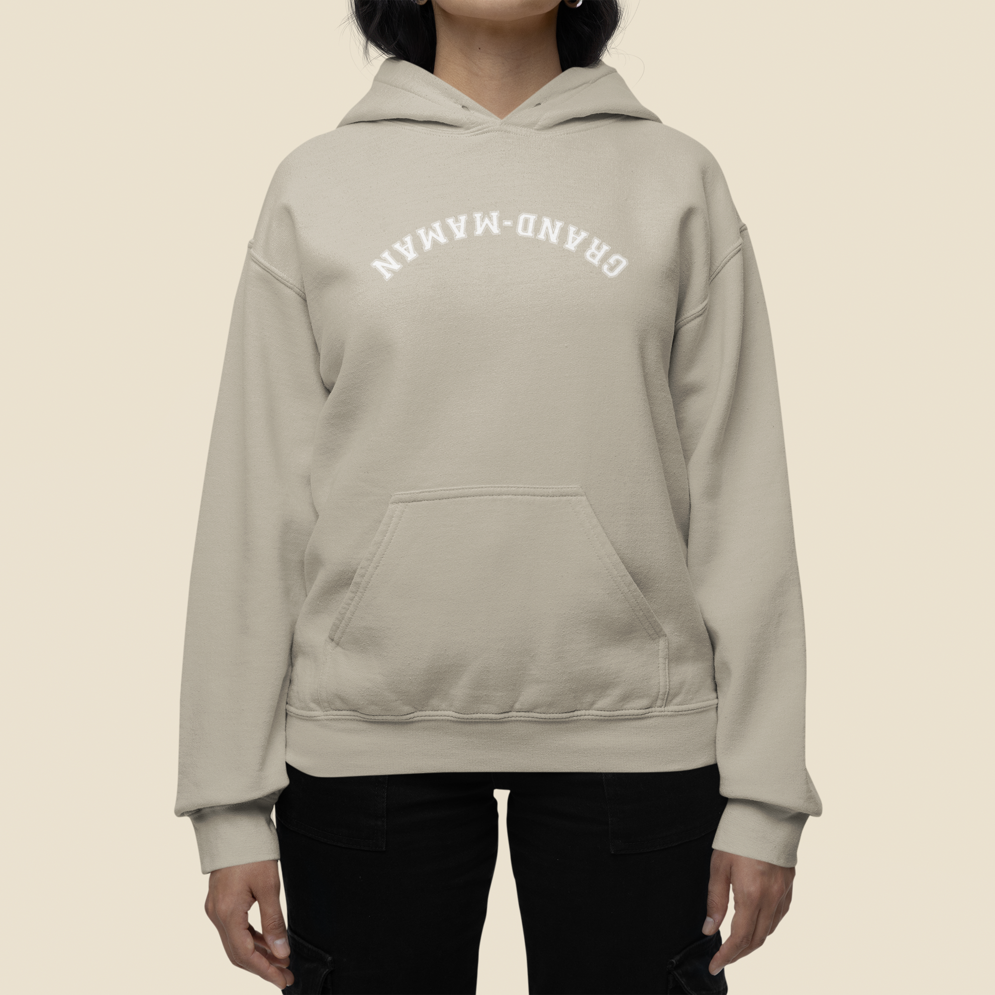 Grand-maman - Hoodie Brodé