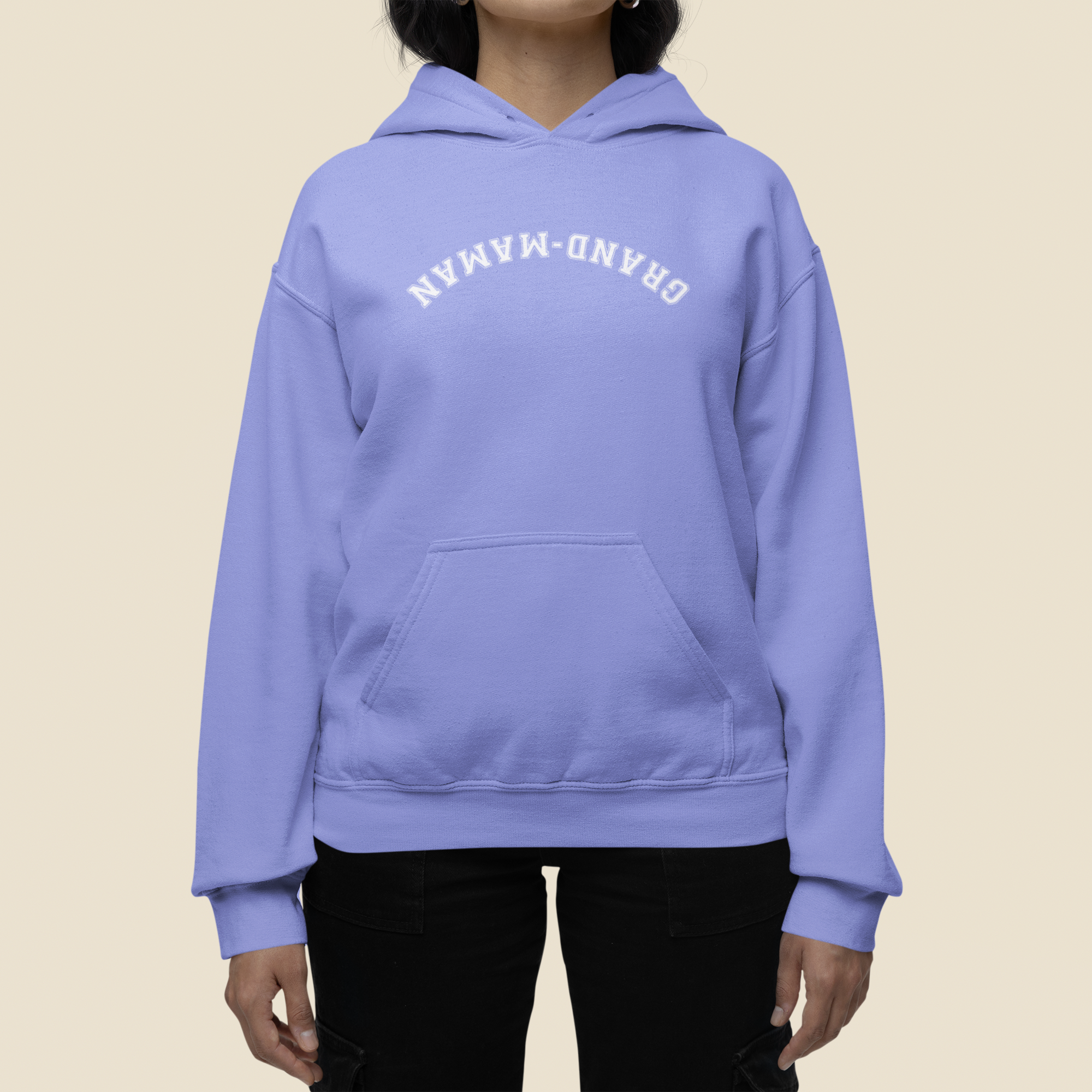 Grand-maman - Hoodie Brodé