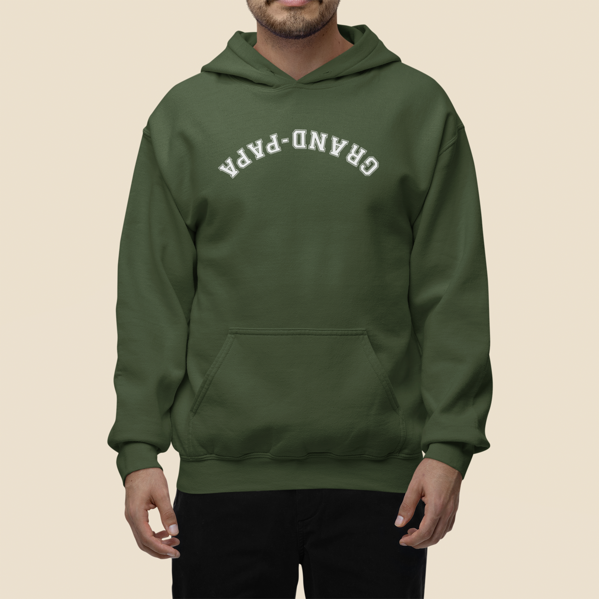 Grand-Papa - Hoodie Brodé