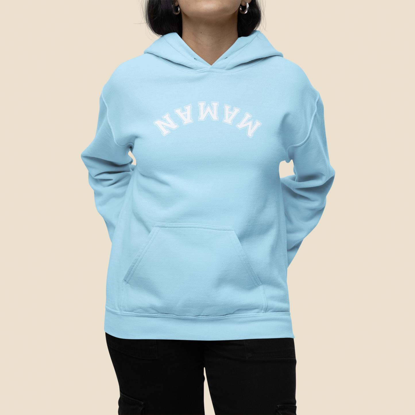 Maman - Hoodie Brodé