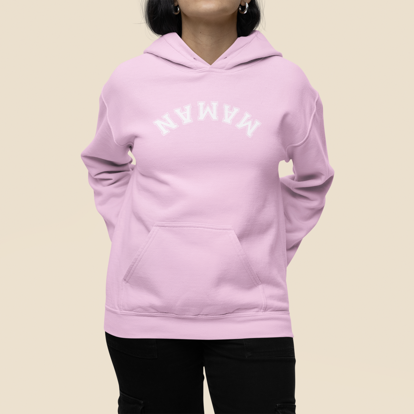 Maman - Hoodie Brodé
