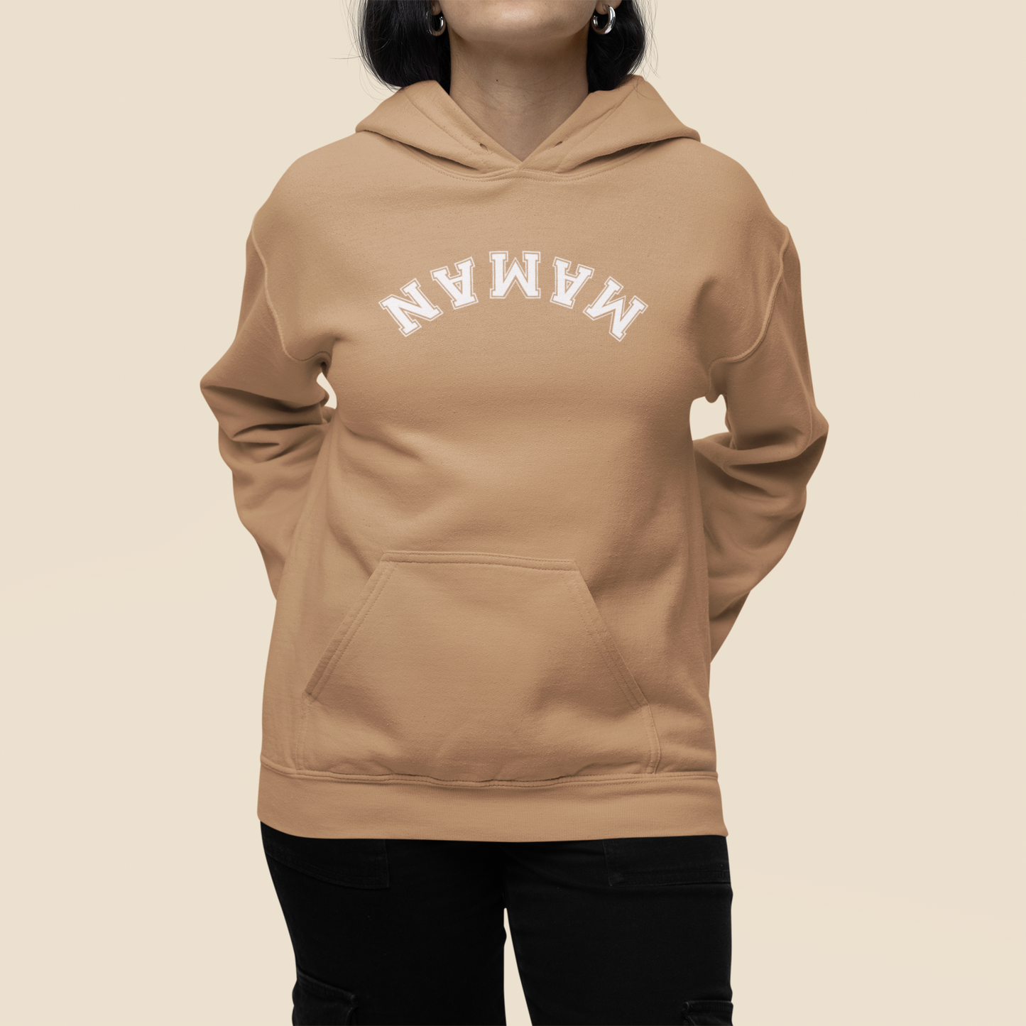 Maman - Hoodie Brodé