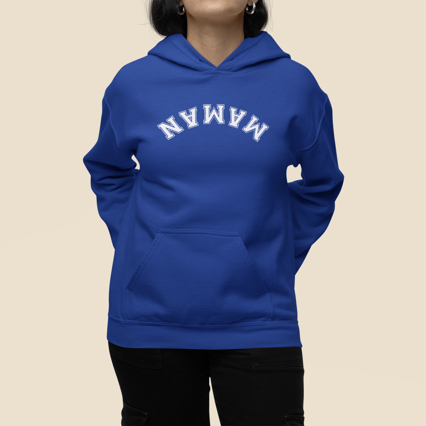 Maman - Hoodie Brodé