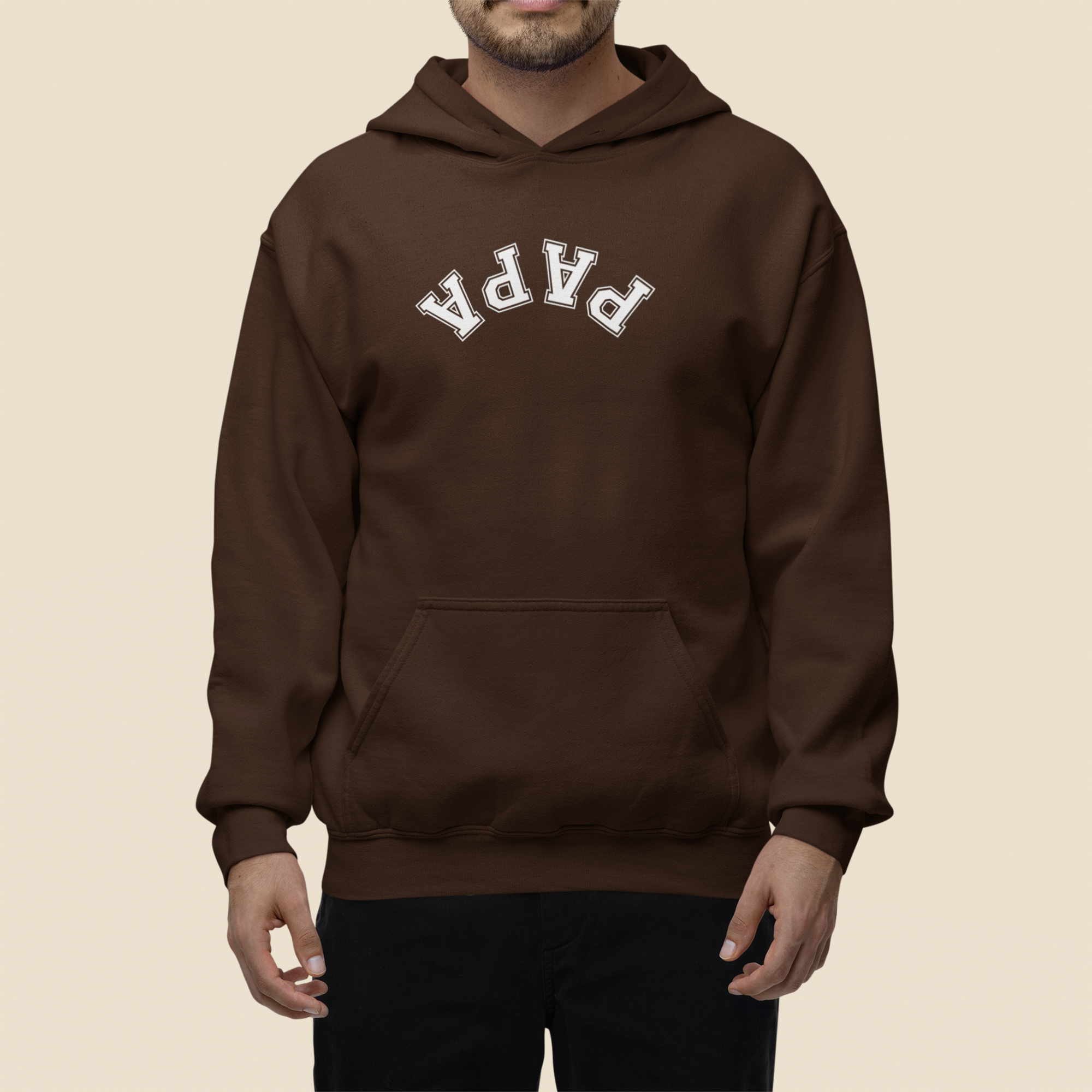 Papa - Hoodie Brodé