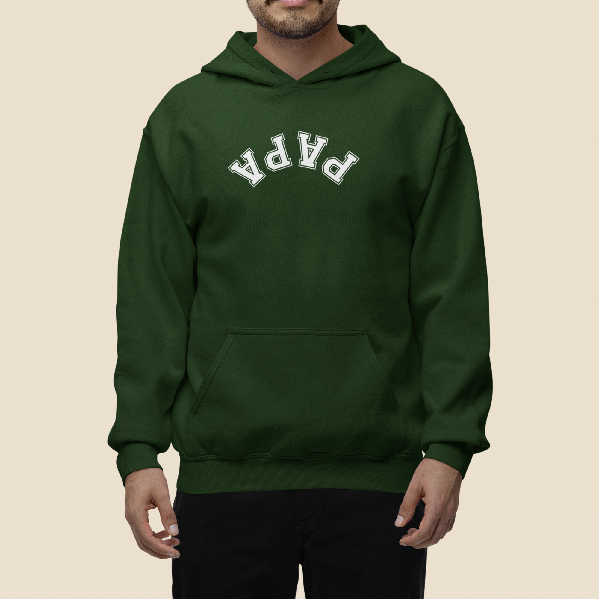 Papa - Hoodie Brodé