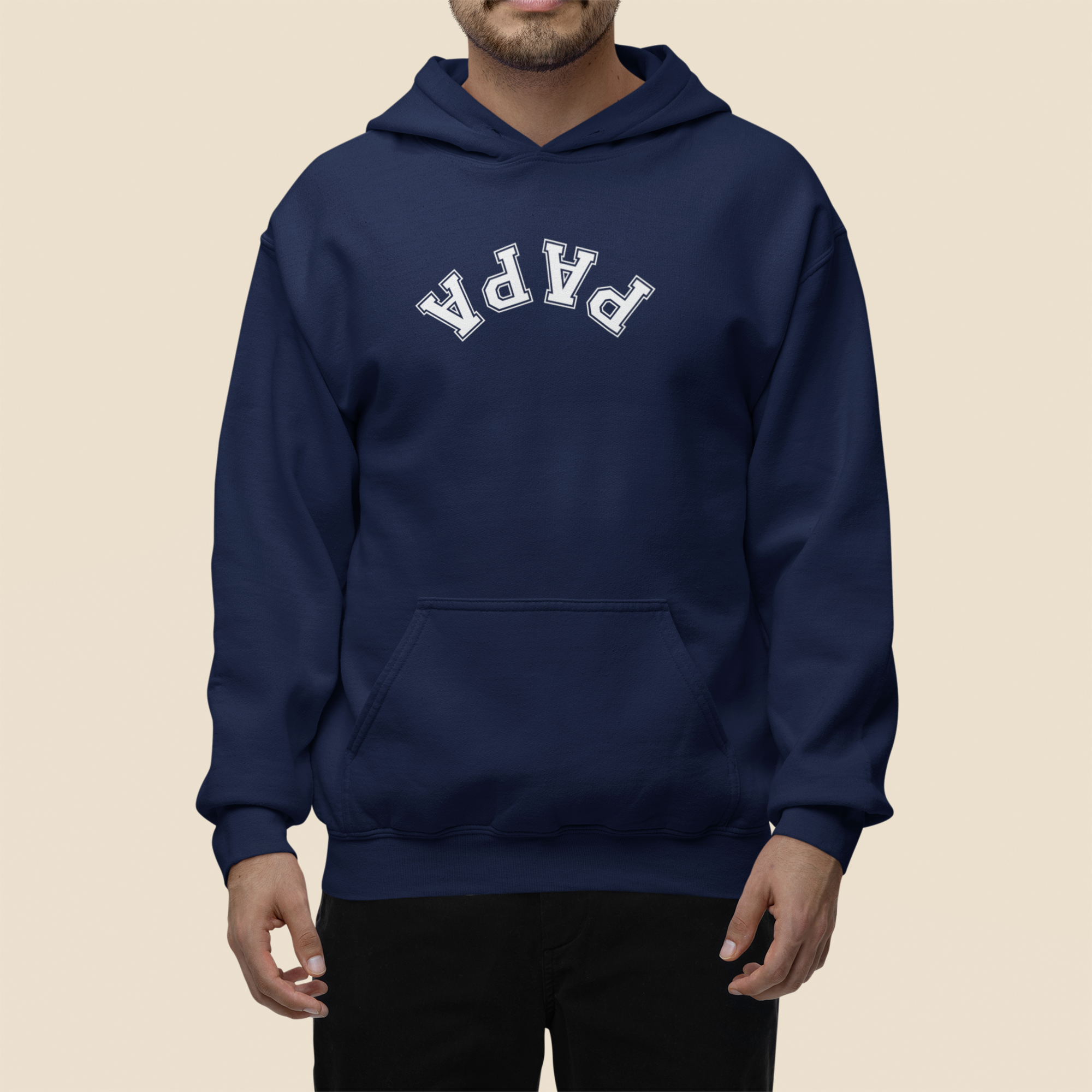 Papa - Hoodie Brodé