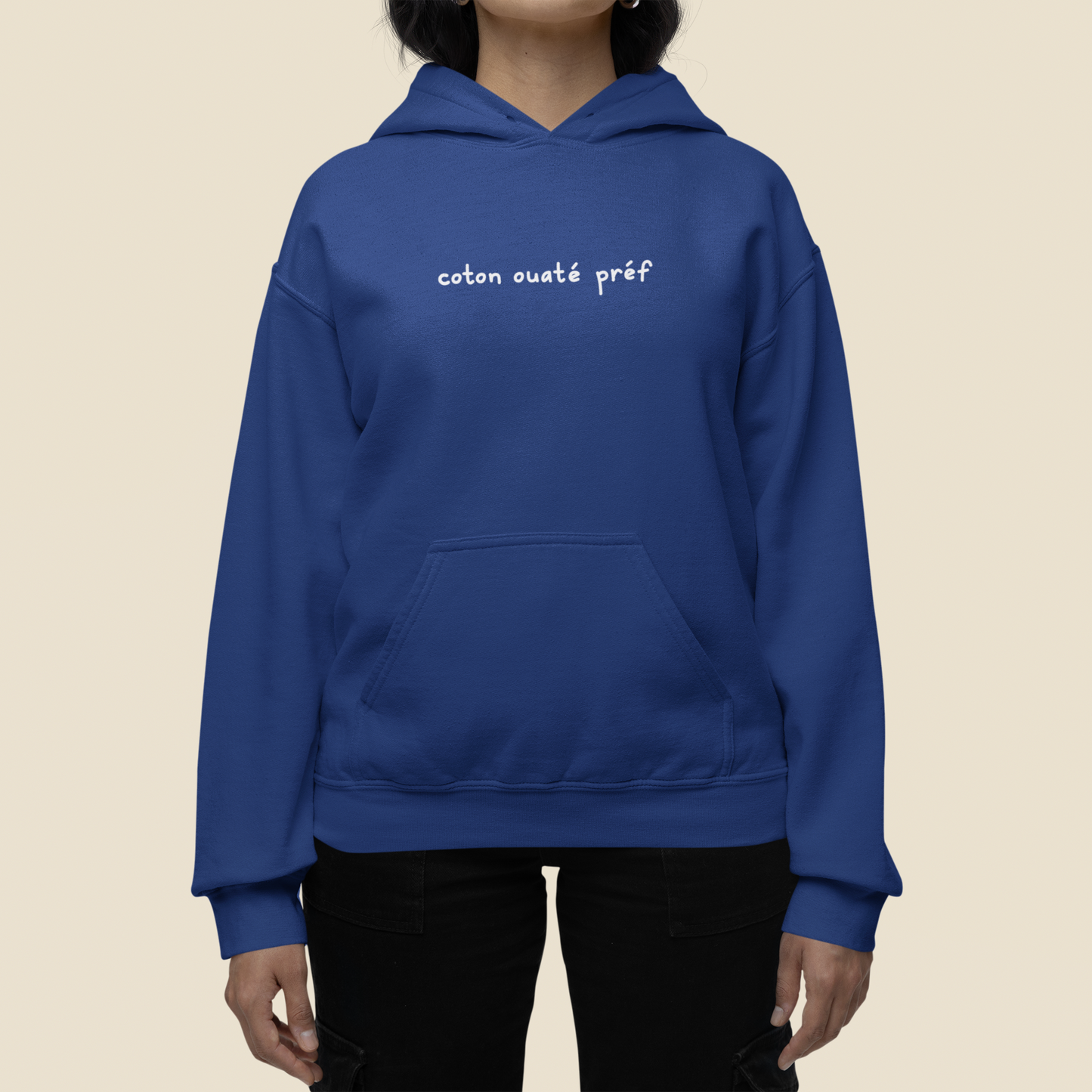 Coton Ouaté Préf - Hoodie Brodé